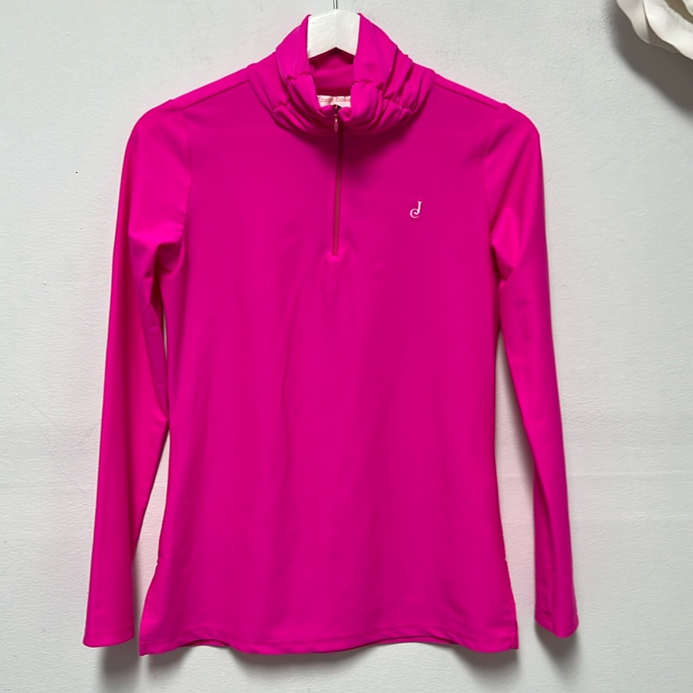Jude Connally Ashley pink pullover Top size XS